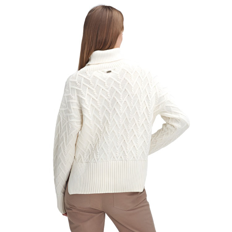 Barbour Ladies Clarence Knitted Jumper - Aran