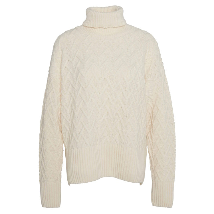 Barbour Ladies Clarence Knitted Jumper - Aran