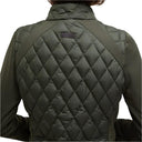 Barbour Ladies Edda Quilted Sweat - Olive