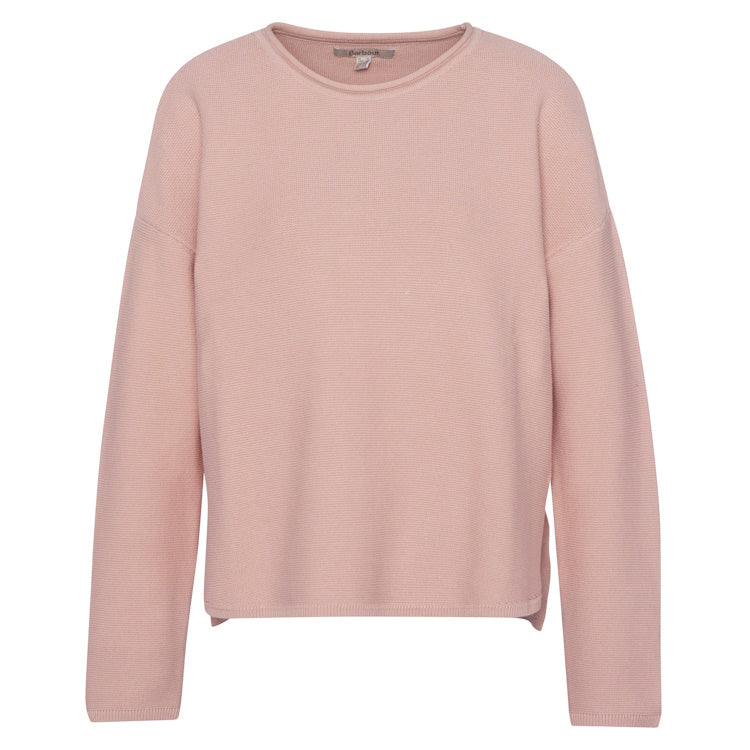 Barbour Ladies Marine Knitted Jumper - Primrose Pink