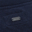 Barbour Ladies Pendle Crew Knit Sweater - Navy/Fawn