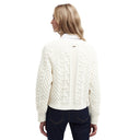 Barbour Ladies Wallflower Knitted Cardigan - Aran