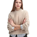 Barbour Ladies Willows Knitted Jumper - Oatmeal