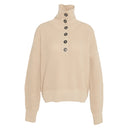 Barbour Ladies Woodside Knitted Jumper - Oatmeal