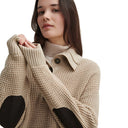 Barbour Ladies Woodside Knitted Jumper - Oatmeal