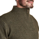 Barbour Nelson Essential Half Zip Sweater - Seaweed