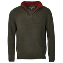 Barbour Nelson Essential Half Zip Sweater - Seaweed