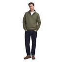 Barbour Nelson Half Zip Sweatshirt - Ivy Green