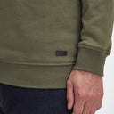 Barbour Nelson Half Zip Sweatshirt - Ivy Green