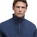 Barbour Nelson Half Zip Sweatshirt - Navy Marl