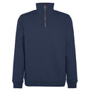 Barbour Nelson Half Zip Sweatshirt - Navy Marl