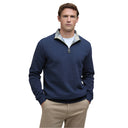 Barbour Nelson Half Zip Sweatshirt - Navy Marl