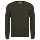 Barbour Nelson Essential V Neck Sweater - Seaweed