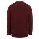 Hoggs of Fife Stirling II Long Sleeved Pullover - Berry Red