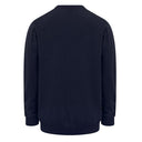 Hoggs of Fife Stirling II Long Sleeved Pullover - Heather Blue