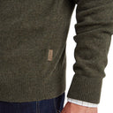 Schoffel Calton Cotton Cashmere 1/4 Zip Jumper - Loden Green