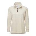 Schoffel Ladies Appletree Bay Sweater 1/4 Zip - Oat