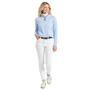 Schoffel Ladies Appletree Bay Sweater 1/4 Zip - Sky Blue