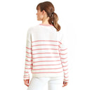 Schoffel Ladies Lee Bay Jumper - Soft White/Flamingo