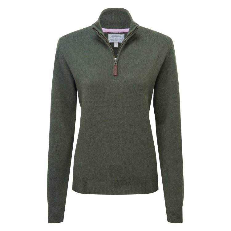 Schoffel Ladies Pateley Jumper - Dark Cedar