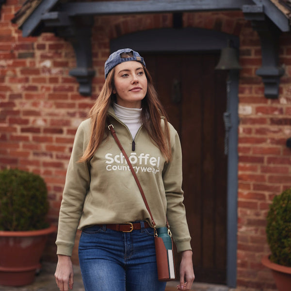 Schoffel Ladies St Issey Sweatshirt - Light Sage