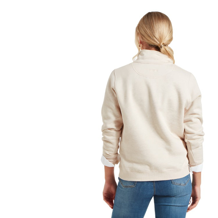 Schoffel Ladies St Issey Sweatshirt - Oat Marl