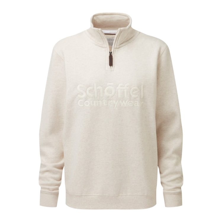 Schoffel Ladies St Issey Sweatshirt - Oat Marl