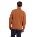 Schoffel Lewis Lambswool 1/4 Zip Jumper - Brick