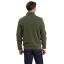 Schoffel Lewis Lambswool 1/4 Zip Jumper - Woodland