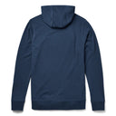 Yeti Logo Badge Fleece Hoodie Pullover - Navy