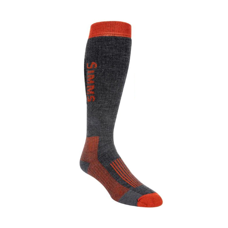 Simms Merino Midweight OTC Sock - Carbon