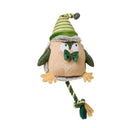 House of Paws Forest Green Owl Dog Toy