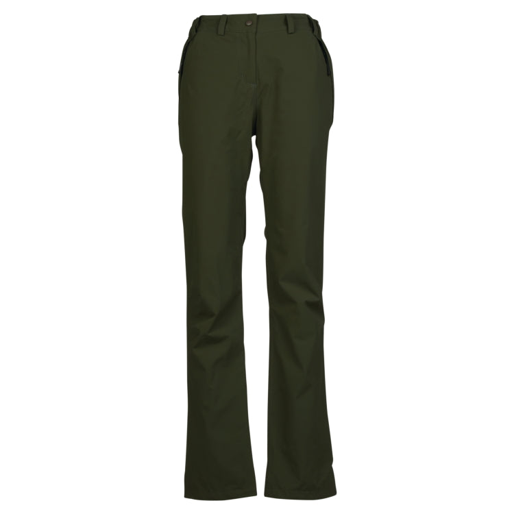 Barbour Ladies Mucker Active Trousers Olive John Norris