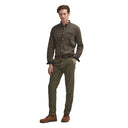 Barbour Moleskin Tailored Fit Trousers - Dark Olive