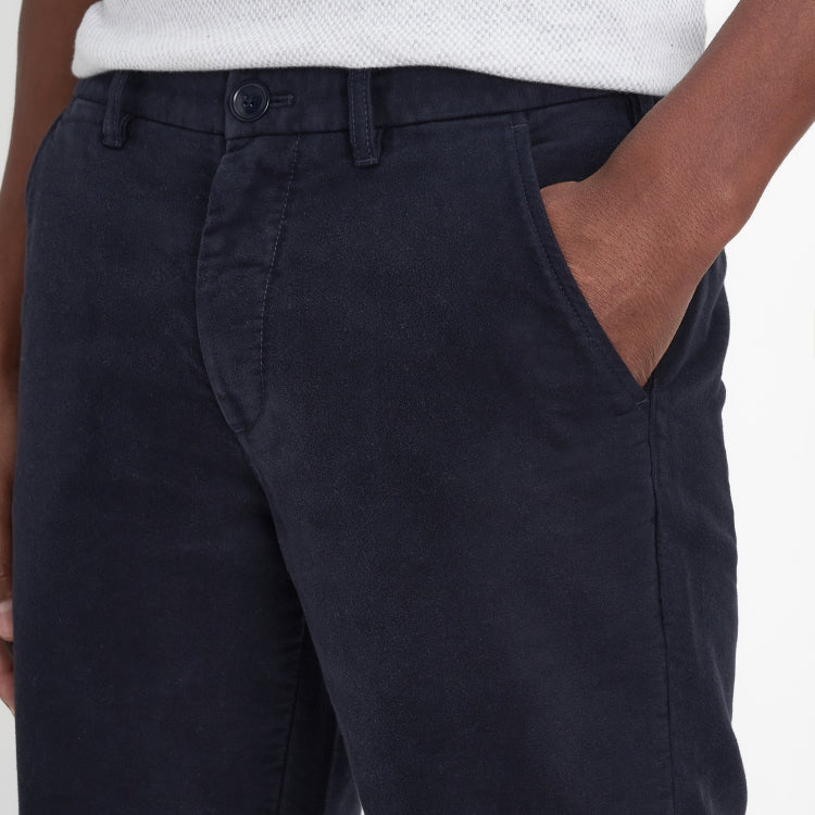 Barbour Moleskin Tailored Fit Trousers - Navy