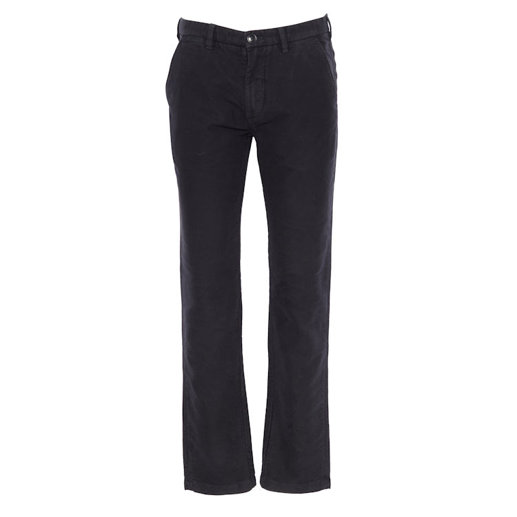 Barbour Moleskin Tailored Fit Trousers - Navy