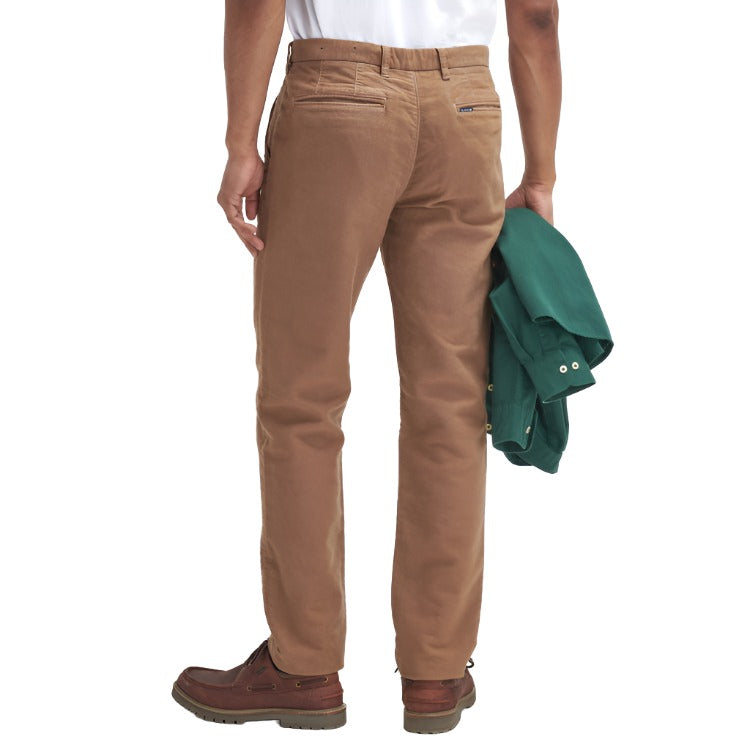 Barbour Moleskin Tailored Fit Trousers - Sandstone