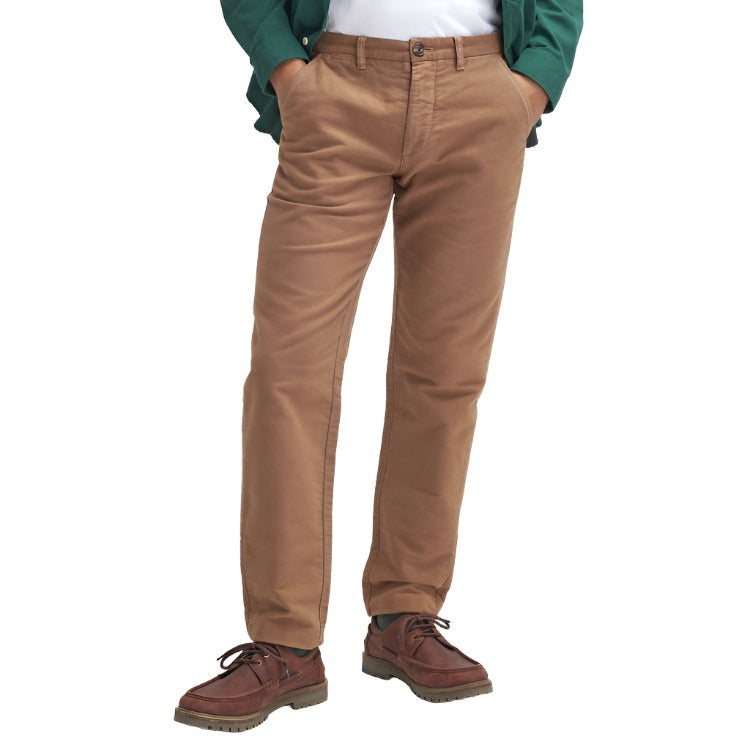 Barbour Moleskin Tailored Fit Trousers - Sandstone