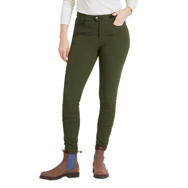 Schoffel Ladies Whitwell Water Repellent Trousers - Forest