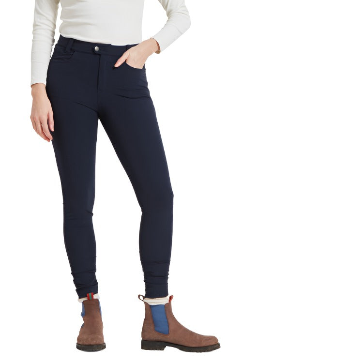 Schoffel Ladies Whitwell Water Repellent Trousers - True Navy