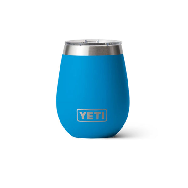 Yeti Rambler 10oz Insulated Wine Tumbler - Big Wave Blue