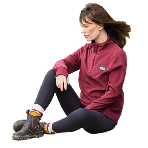 Ridgeline Ladies Narvik Fleece - Winter Berry