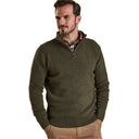 Barbour Nelson Essential Half Zip Sweater - Seaweed