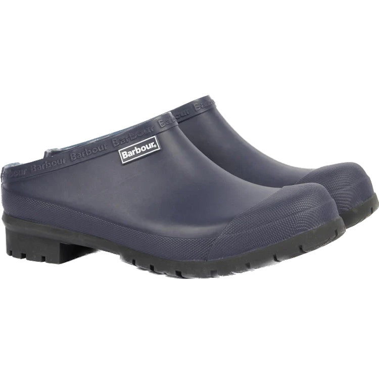 Barbour Quinn Clogs - Navy