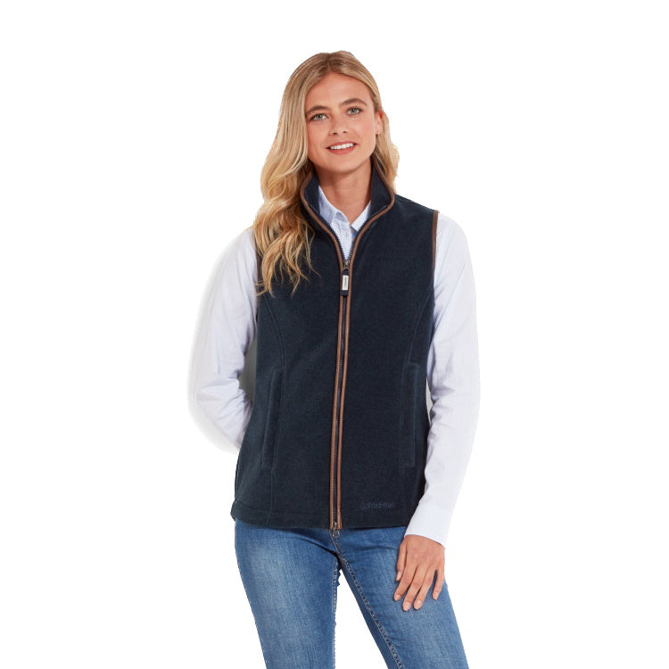 Schoffel Ladies Lyndon II Fleece Gilet - Petrol Blue - John Norris