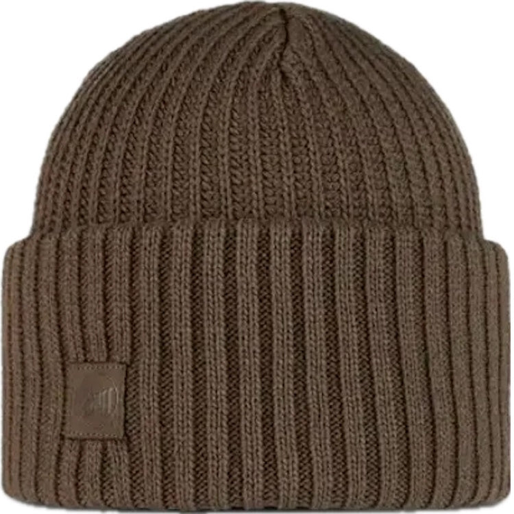 Buff Rutger Knitted Beanie - Brindle