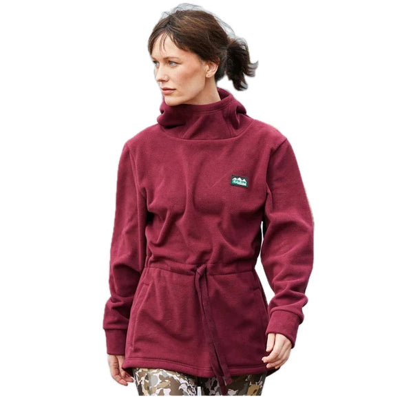 Ridgeline Ladies Salt Marsh Fleece Hoodie - Winter Berry