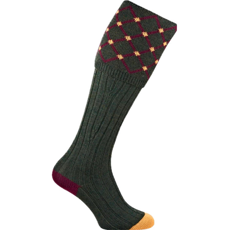 Pennine Regent Shooting Socks - Hunter