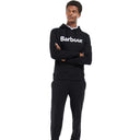 Barbour Logo Popover Hoodie - Black