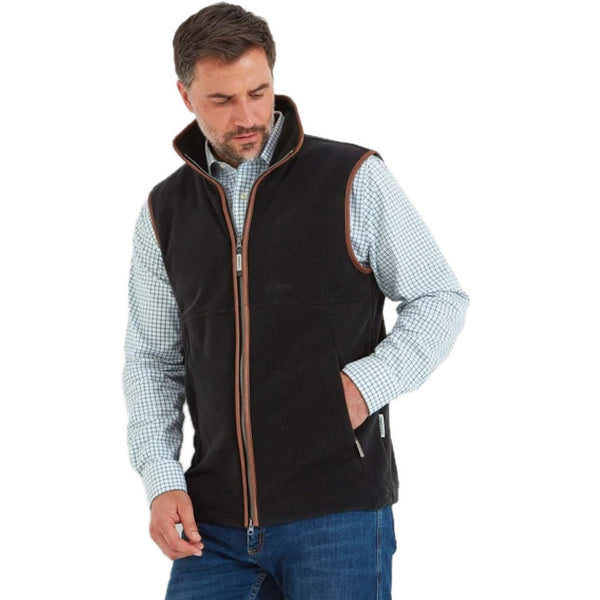 Schoffel Oakham Fleece Gilet - Gunmetal